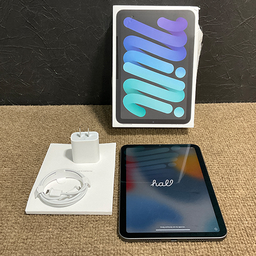 New, Open Box, A-Goods, iPad mini (6th Gen) 64GB - Space Gray - Introduced Fall 2021 at Small Dog Electronics