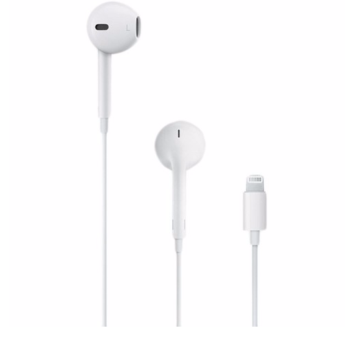 Apple EarPods with Lightning Connector at Small Dog Electronics