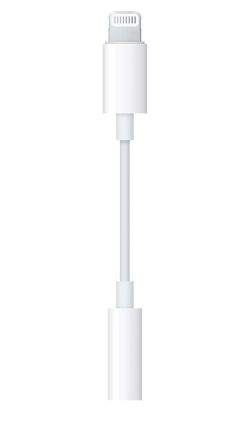 Apple Lightning to 3.5 mm Headphone Jack Adapter at Small Dog Electronics